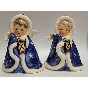 2 Vintage Goebel Flight‎ into Egypt Angel Figurines Robson W Germany 412